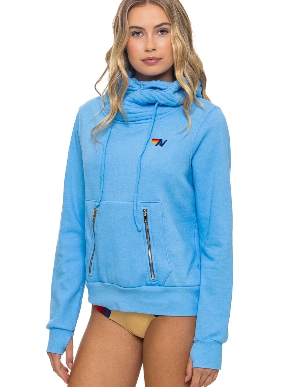 Aviator Nation Sky Blue Ninja Hoodie